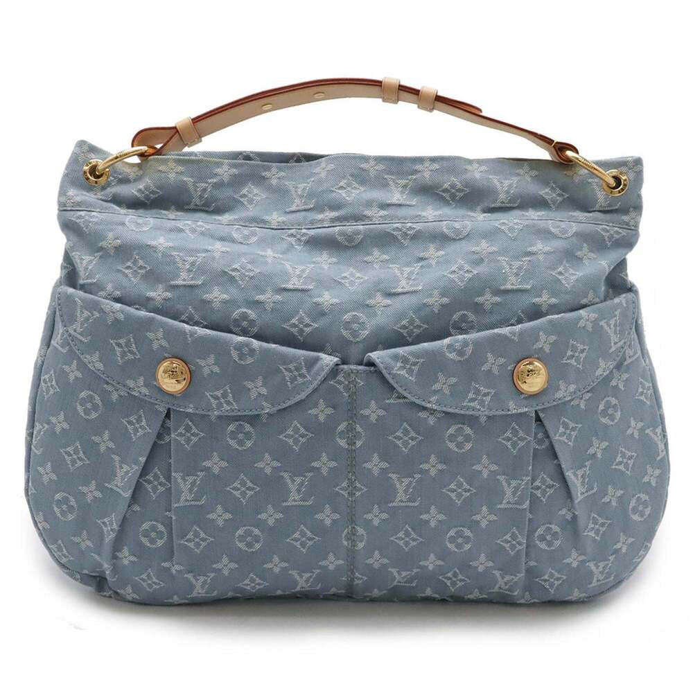 LOUIS VUITTON Louis Vuitton Monogram Denim Daily GM Shoulder Bag Bleu Clair B... - Picture 2 of 7